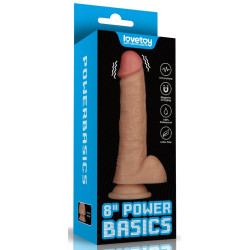 LoveToy PowerBasics Gode Vibrant Power Basics 15 x 4cm